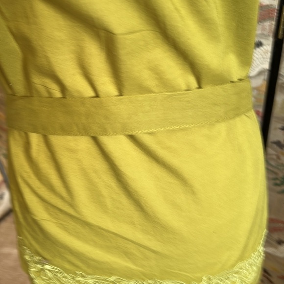 PRESS WOMENS SLEEVELESS EMBROIDERED HEM, TANK TOP PERIDOT GREEN SIZE SP - Picture 7 of 15